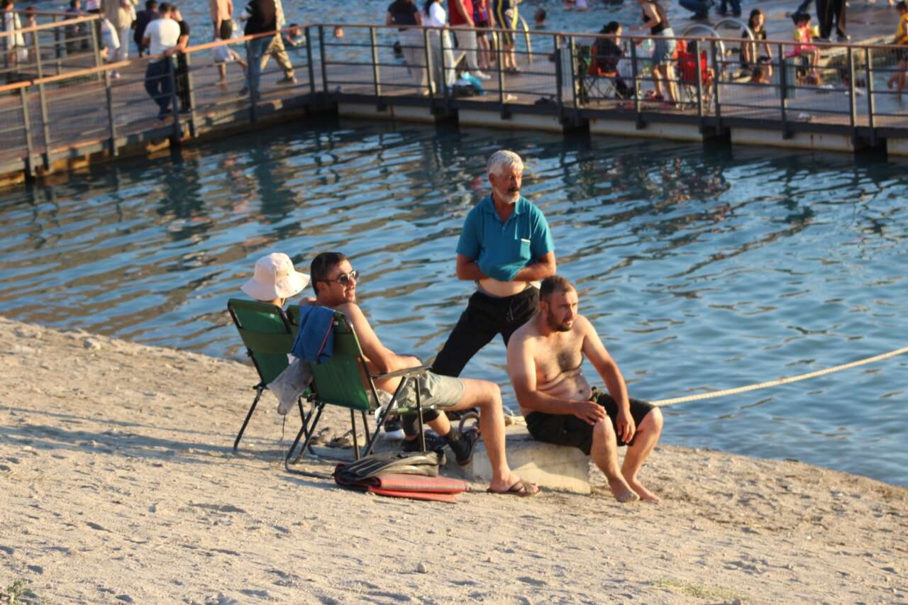 Konya’da sıcaktan kavrulan hafta sonu buraya koştu 10